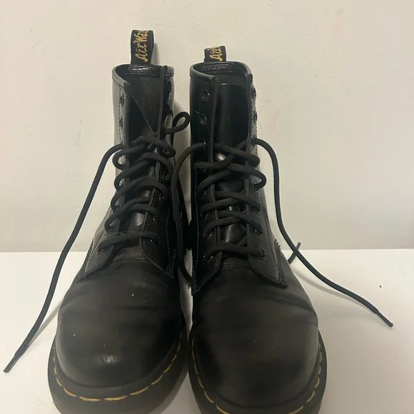 Dr. Martens Black Lace-Up Boots - Picture 5 of 8